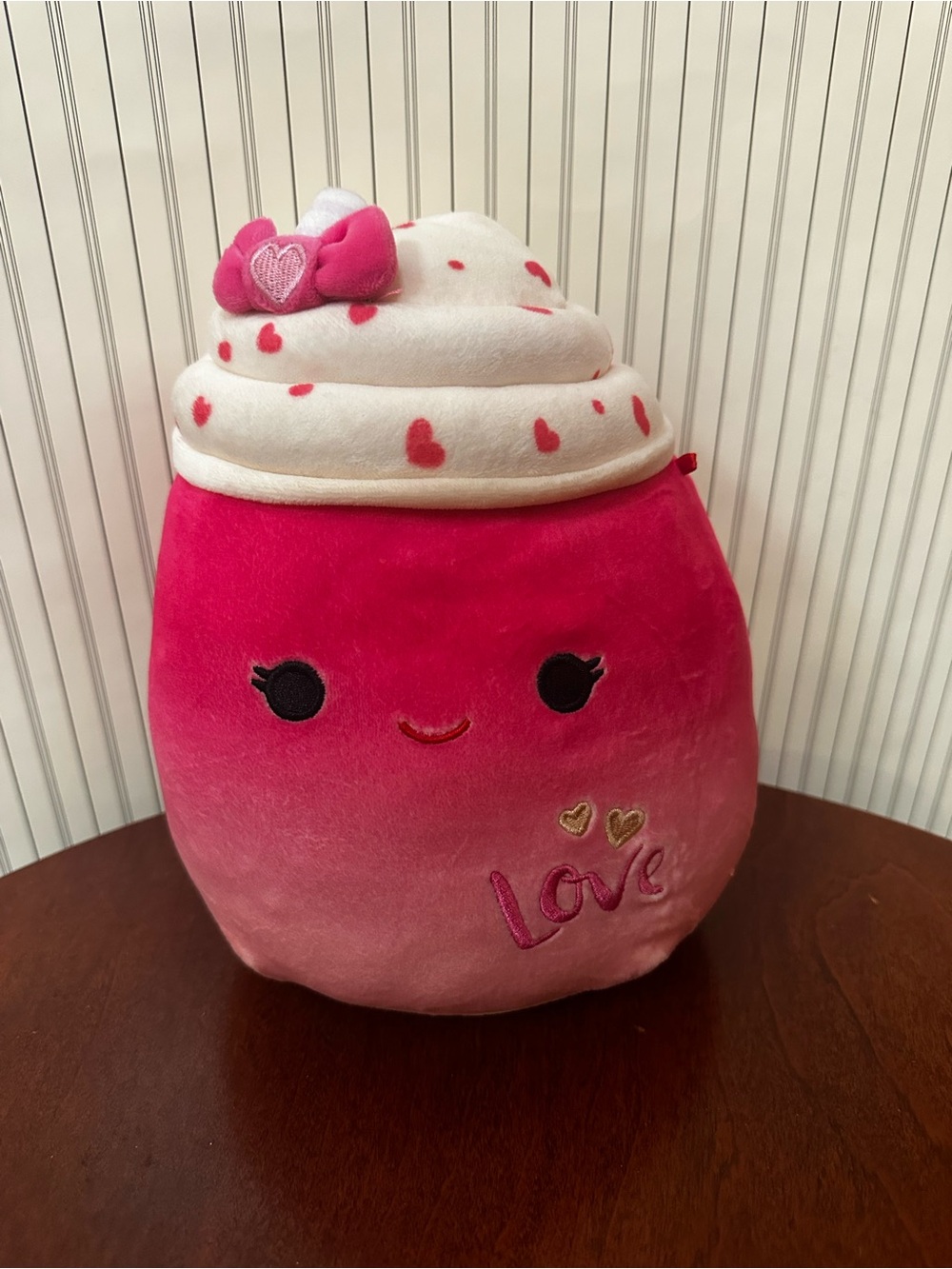 Squishmallows Cinnamon the Pink Frozen Yogurt (Valentine’s Day Edition) – 8 Inch